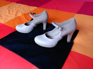 zapatos tacon clarks