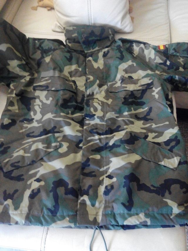 Chaquetón camuflaje ideal para el frío o caza