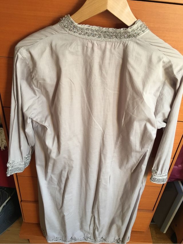 Vestido corto pedreria