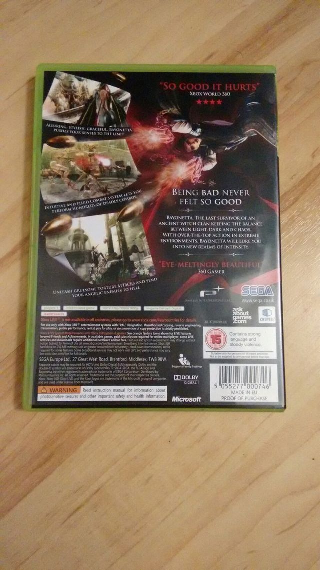 Bayoneta (XBOX 360)