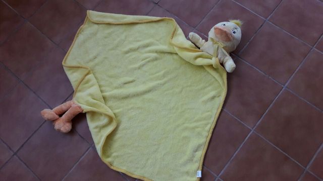 Manta infantil de apego