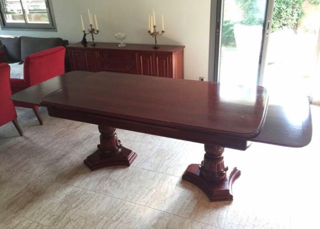 Mesa grande comedor madera de segunda mano por 290 € en Barcelona en ... Mesa grande comedor madera de segunda mano por 290 € en Barcelona en ...