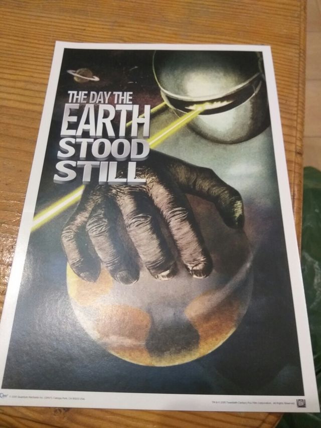 Póster pequeño de Cuando la Tierra se detuvo