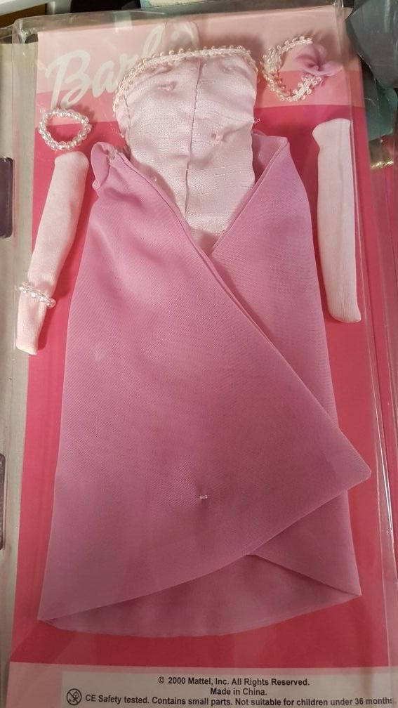 Vestido Barbie antiguos