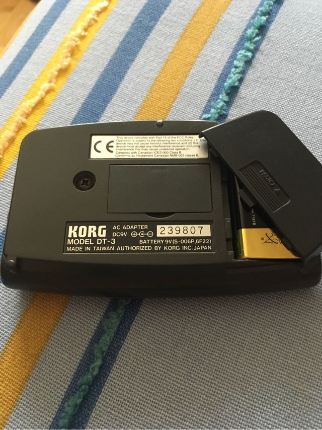 Afinador Korg DT-3