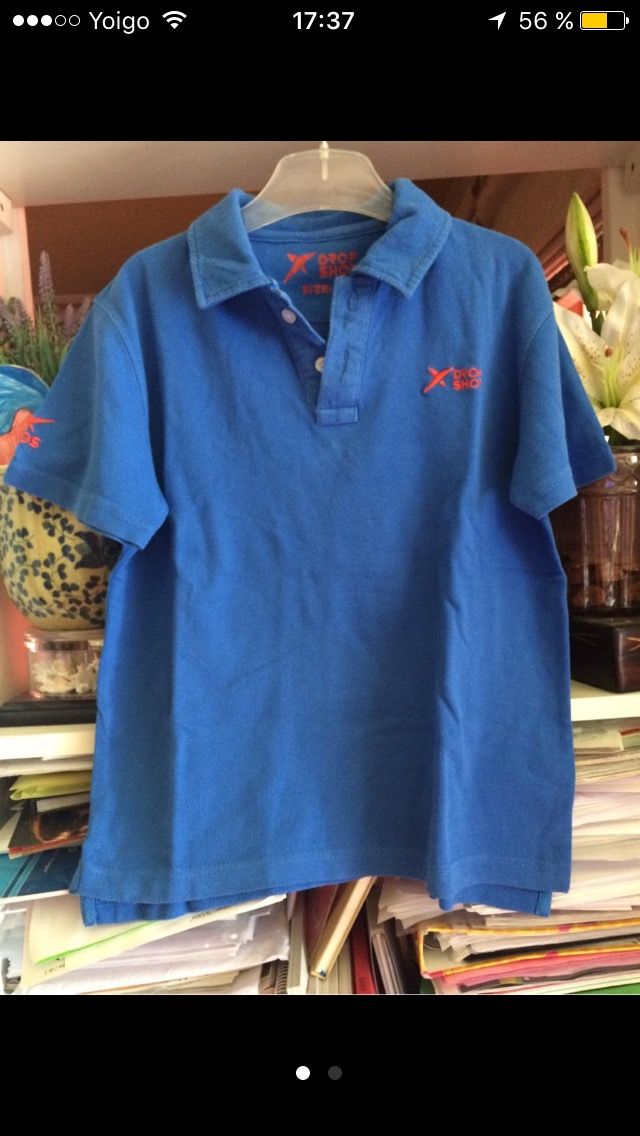 Lote 3 polos drop shot padel