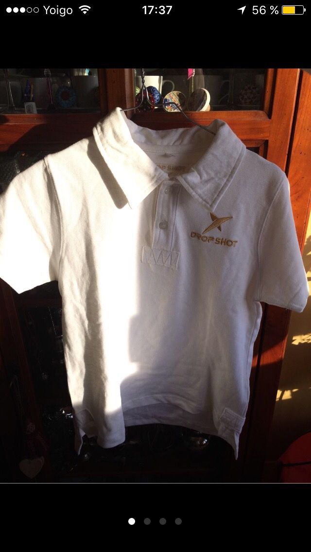 Lote 3 polos drop shot padel