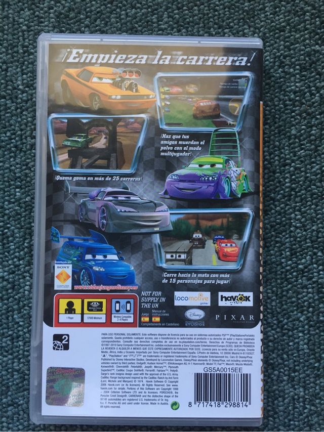 Juego PSP - CARS -