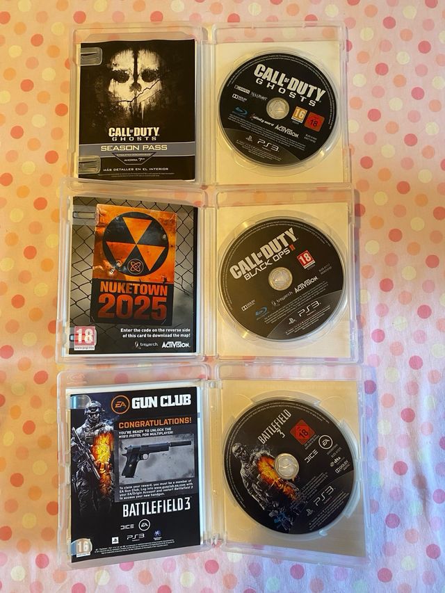 3 Juegos PS3
