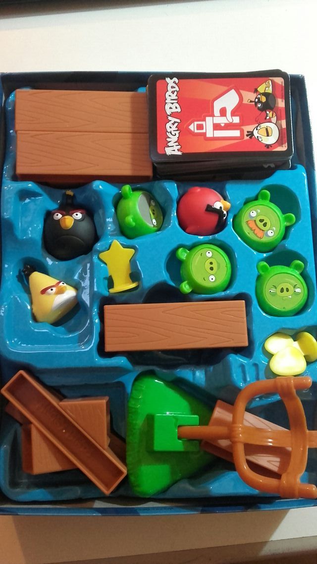 Juego de mesa Angry Birds de Mattel