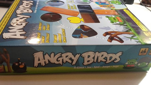 Juego de mesa Angry Birds de Mattel