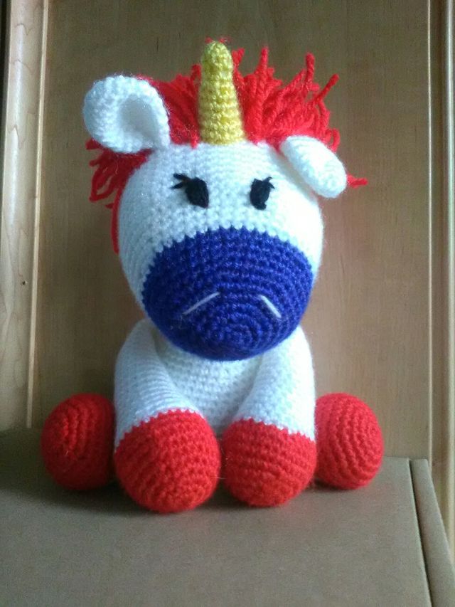 unicornio Amigurumi crochet