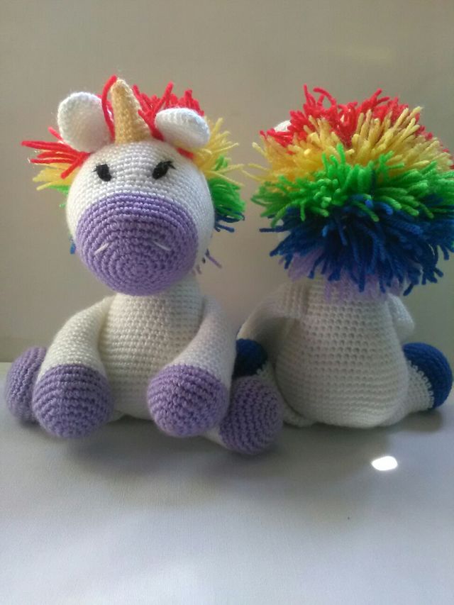 unicornio Amigurumi crochet