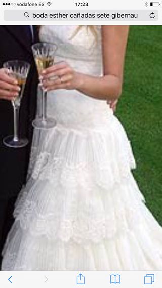 vestido de novia rosa clara de segunda mano en alicante en wallapop