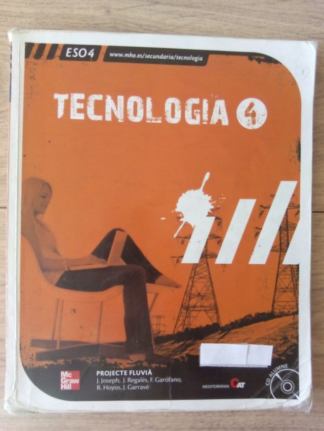 Libro escolar 4 ESO
ISBN 9788448162580