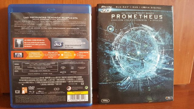 Prometheus Blu-ray 3d