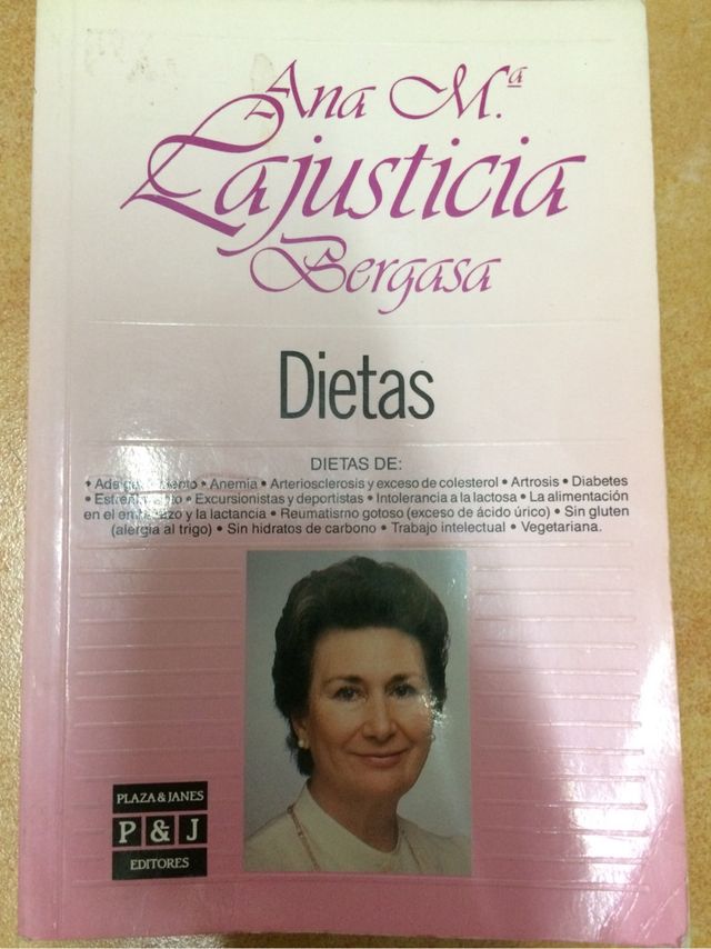 Libro Ana María Lajusticia DIETAS