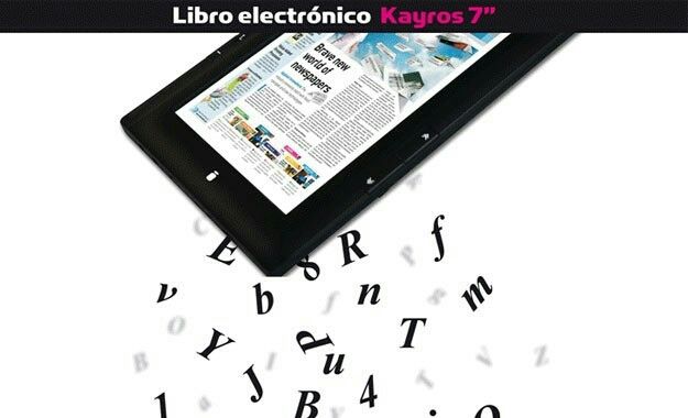 Libro electronico + Tablet KAYROS