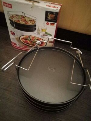 Soporte de pizzas para horno, SIN ESTRENAR.