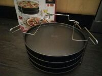 Soporte de pizzas para horno, SIN ESTRENAR.