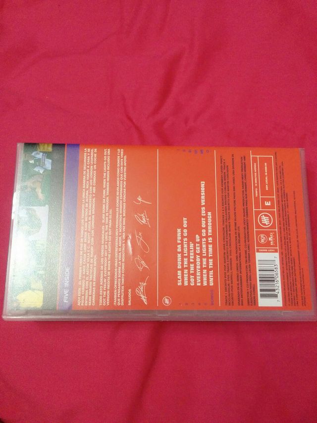 grupo Five cinta vhs