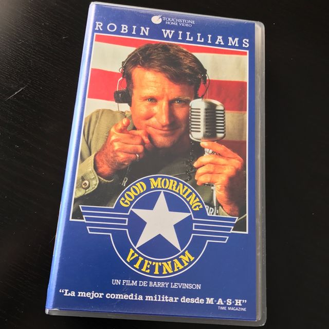 📼 Película en VHS 🎙"Good Morning Vietnam"