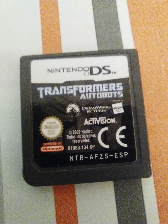 transformers autobots nds