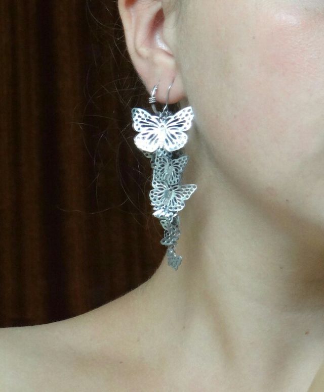 Pendientes de mariposas
