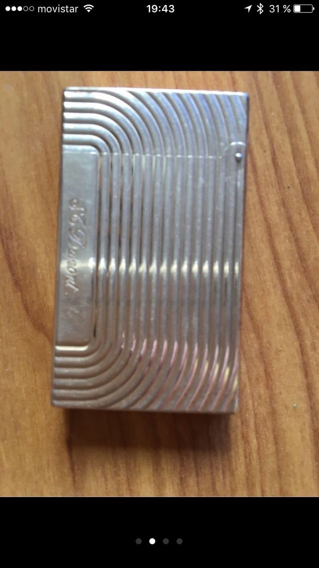 Endendedor mechero Dupont modelo vintage