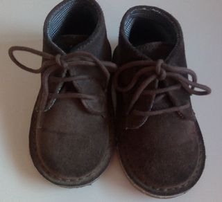 Botas piel vuelta \