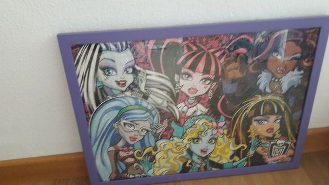 cuadro monster high