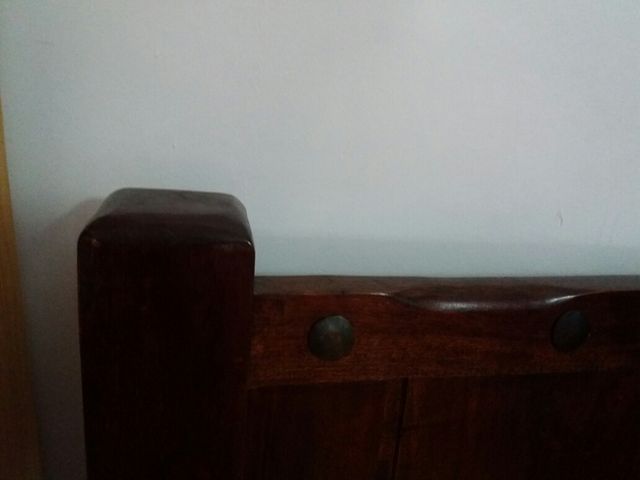 2 cabeceros madera maciza