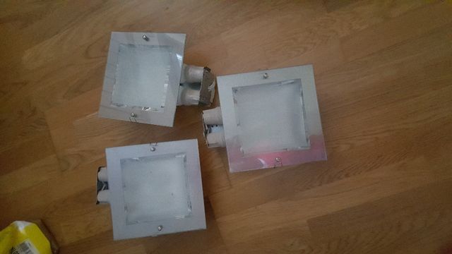 Focos downlight 3 uds