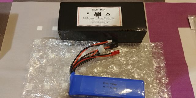 Batería lipo para drones, aviones, helicóptero