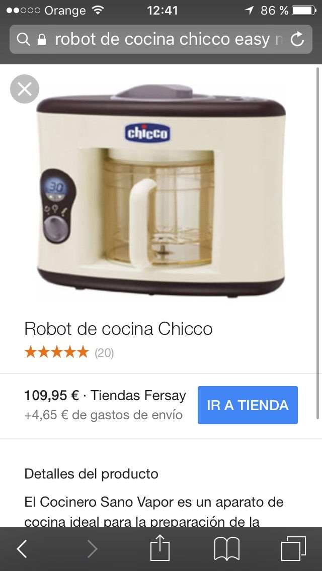 Robot cocina