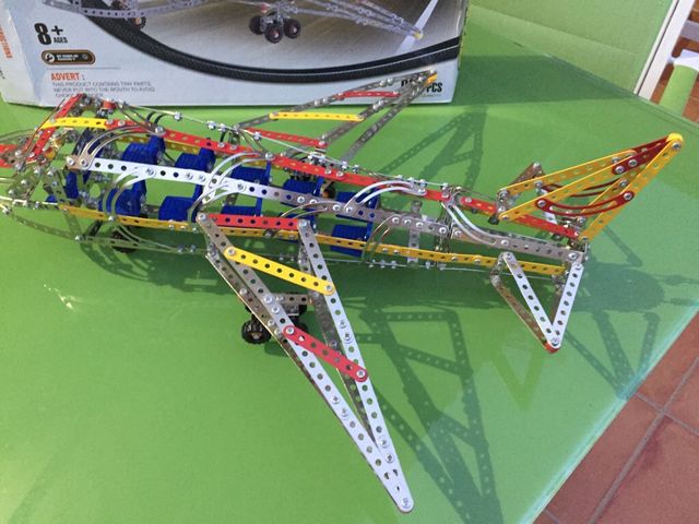 Maqueta de Avion. Mecano.