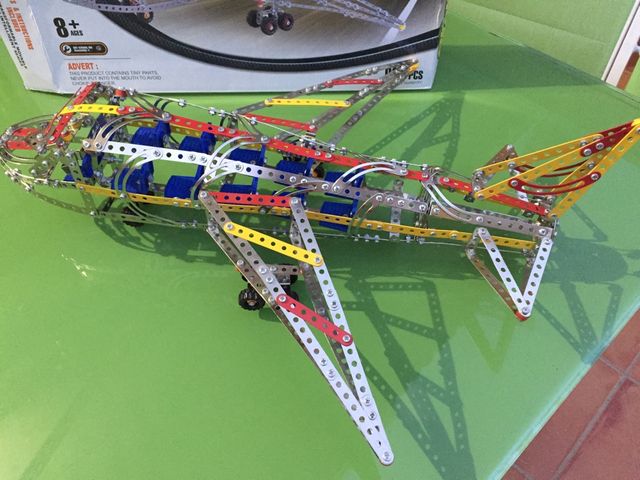 Maqueta de Avion. Mecano.