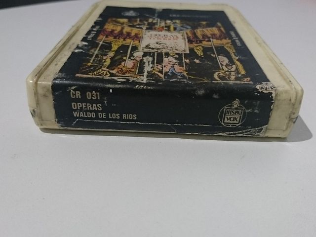 Cassette Stereo OPERAS 8 pistas año 1973 USA