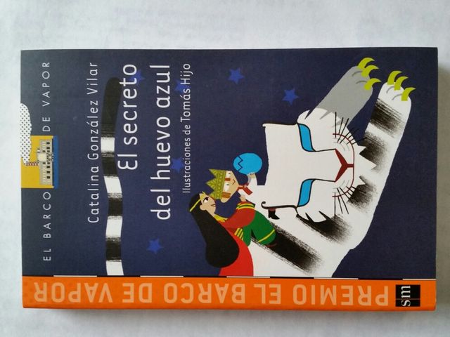 Libro lectura El secreto del huevo azul