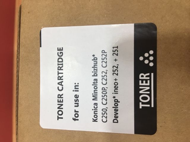 Toner Konica Minolta c250 offerta fino a venerdì