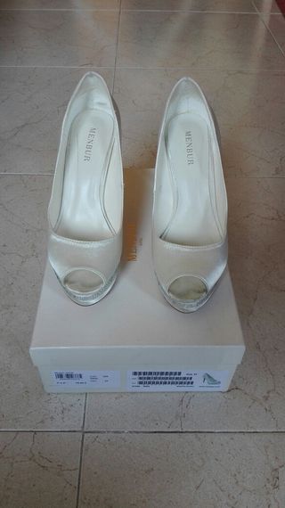 zapatos de novia de colores de segunda mano en leganés en wallapop