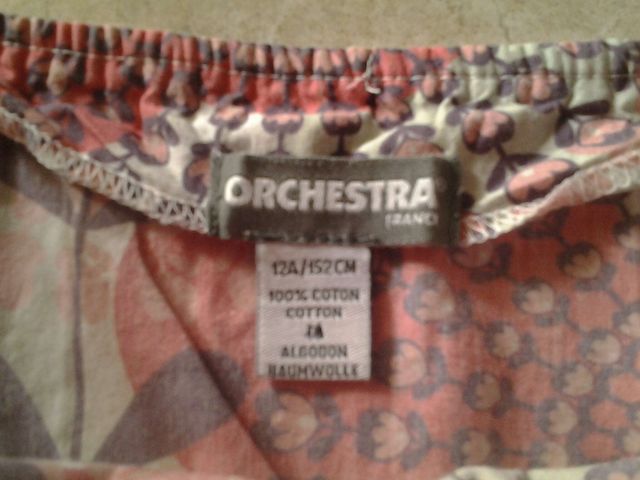 Vestido t.12 orchestra