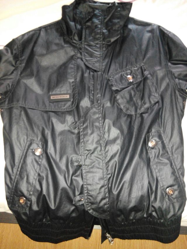chaqueta emporio armani original t-s negra