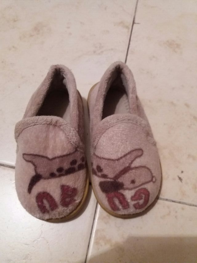 zapatillas número  21