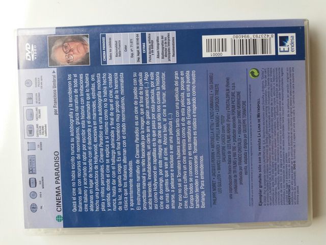 DVD"Cinema paradiso"