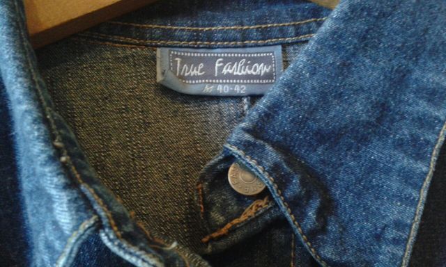 Vestido vaquero oscuro