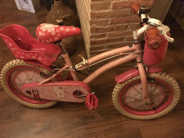 Bicicleta niña hello kitty ros