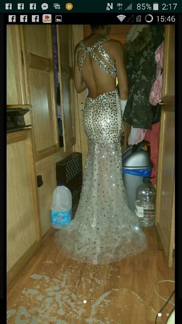 vestido de boda gitana de segunda mano por 180 € en la canonja en