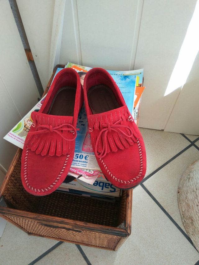 vendo mocasines Zara