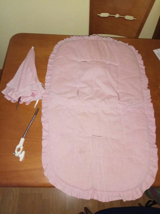 Funda y sombrilla de carrito